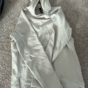 lululemon athletica Light Gray Cowl Neck Sweater